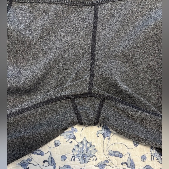 Athleta Yoga Pants Leggings Heathered Gray Size Medium Flared Leg - Picture 3 of 7